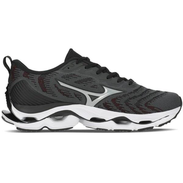 Imagem de Tênis Mizuno Wave Stratos 2 - Masculino - Cinza