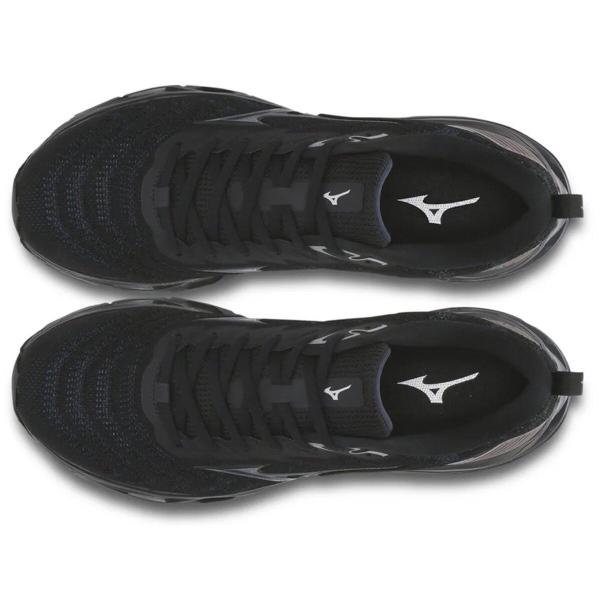 Imagem de Tênis Mizuno Wave Stratos 2 - Masculino - Preto-Preto