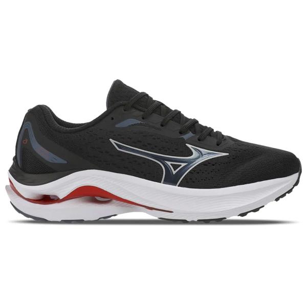 Imagem de Tênis Mizuno Wave Vitality 6 Masculino Preto Branco