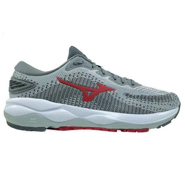 Imagem de Tênis Mizuno Wave Way 2 Masculino - Cinza