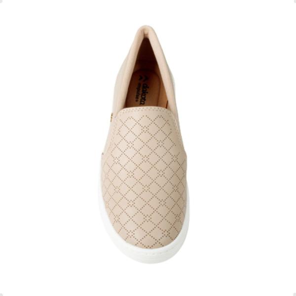 Imagem de Tênis Moda Feminino Casual Dakota Slip On Bege