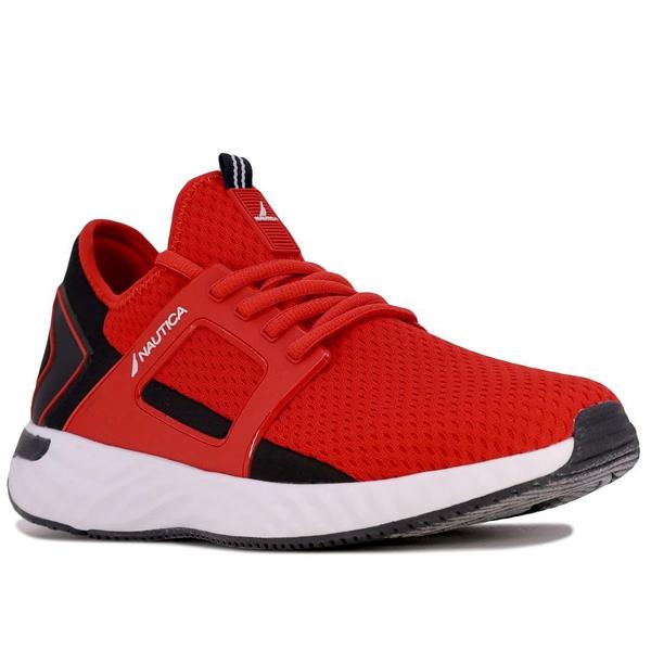 Tênis Nautica Arano Red 1 para homens - confortáveis e casuais Imagem de Tênis Nautica Arano Red 1 para homens - confortáveis e casuais