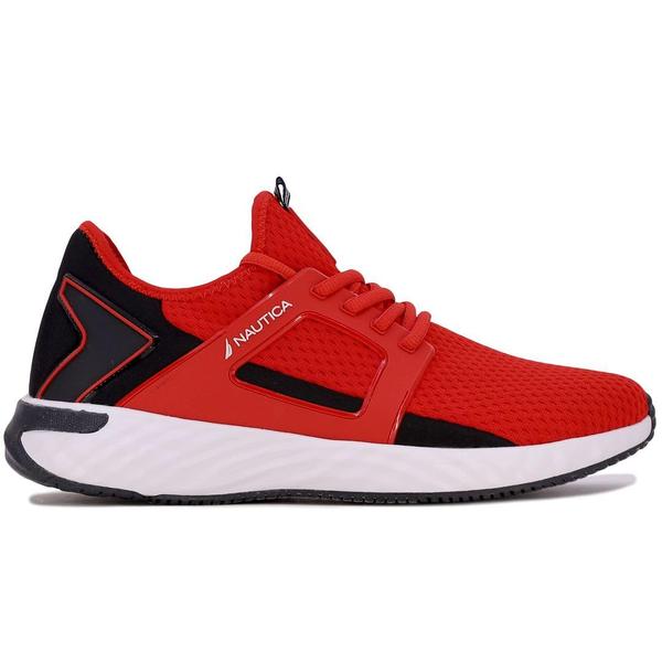 Tênis Nautica Arano Red 1 para homens - confortáveis e casuais Imagem de Tênis Nautica Arano Red 1 para homens - confortáveis e casuais