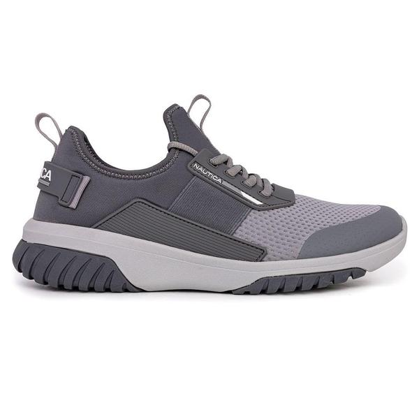 Imagem de Tênis Nautica Geoff-Grey Mix para homens tamanho 8.5