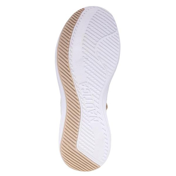 Imagem de Tênis Nautica Northview 2 Slip-On Bungee masculinos bronzeados brancos