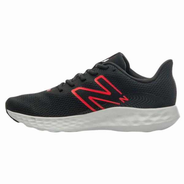 Imagem de Tênis New Balance 411v3 Masculino Preto e Vermelho