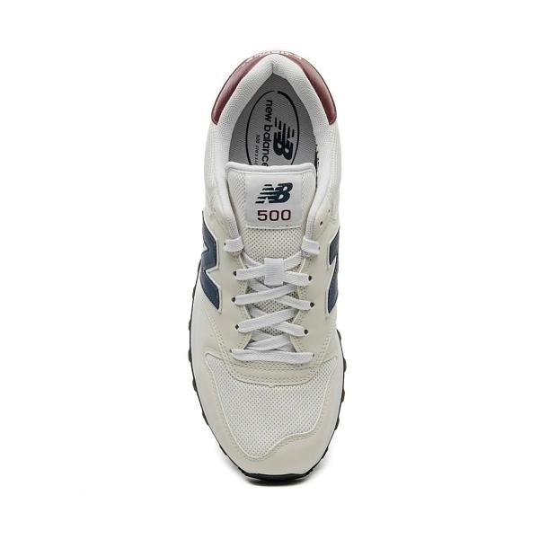 Imagem de Tênis New Balance 500v2 Bege Claro Azul - Masculino