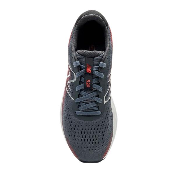 Imagem de Tênis New Balance 520v8 Masculino Preto e Vermelho