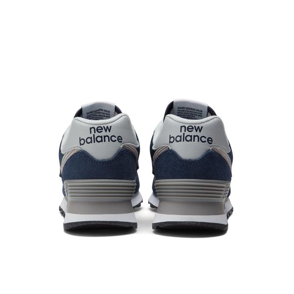 Imagem de Tênis New Balance 574 Core para mulheres azul/branco - tamanho 11