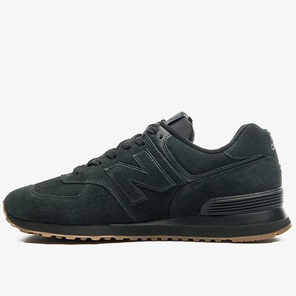 Imagem de Tênis New Balance 574 Masculino Preto Natural