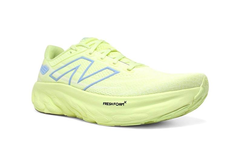 Tenis New Balance Fresh Foam X 1080v13 - masculino - verde limão Imagem de Tenis New Balance Fresh Foam X 1080v13 - masculino - verde limão