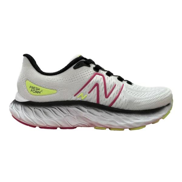 Imagem de Tênis New Balance Fresh Foam X Evoz V3 Feminino Branco Preto