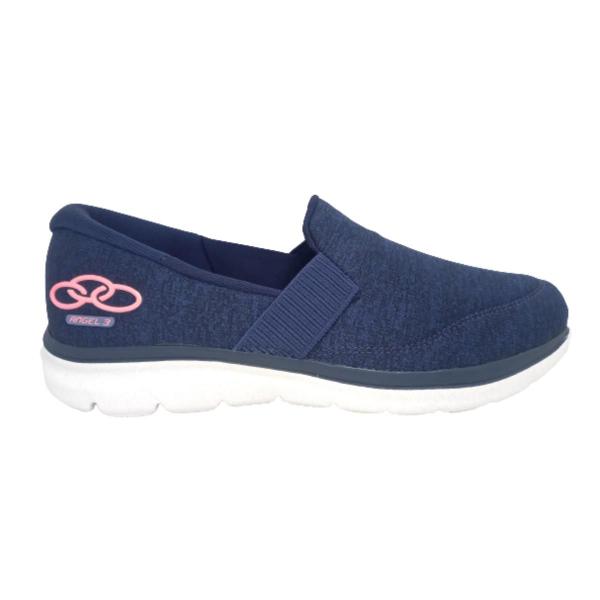 Imagem de Tênis Olympikus Feminino Calce Fácil Slip On Ultra Leve Macio Confortável Academia Casual