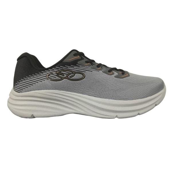 Tênis Olympikus Index 3 Caminhada Lunar e Preto - Masculino Imagem de Tênis Olympikus Index 3 Caminhada Lunar e Preto - Masculino