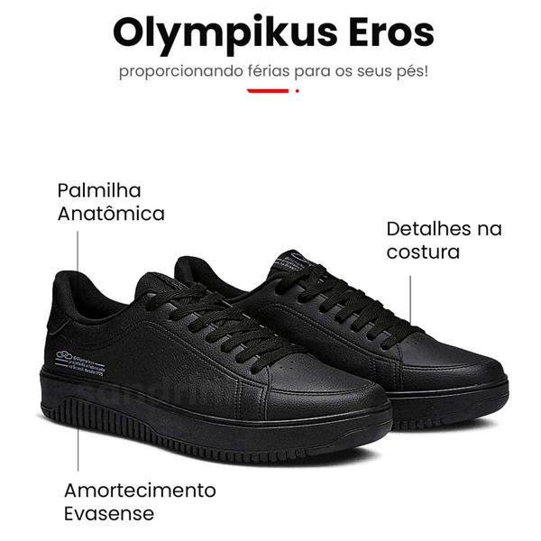 Imagem de Tênis Olympikus Masculino Casual Eros Confortável Original