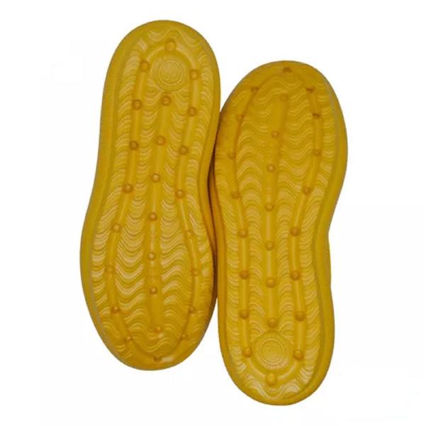 Imagem de Tênis Ortopédico Flyfeet Nuvem Knit Leve Macio E Confortável - AMARELO