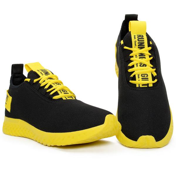 Imagem de Tênis para Academia Masculino Esportivo Olimp Caminhada Bf Shoes + Coqueteleira Exclusiva