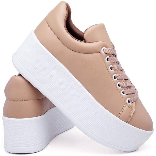 Tenis Plataforma Feminino Sola Alta Fashion Moda Blogueira Tênis