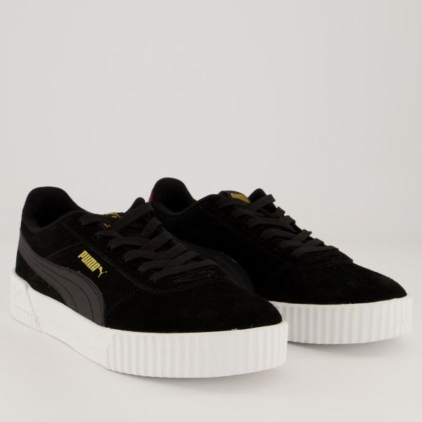 Tênis Puma Carina BDP II Feminino Preto Imagem de Tênis Puma Carina BDP II Feminino Preto