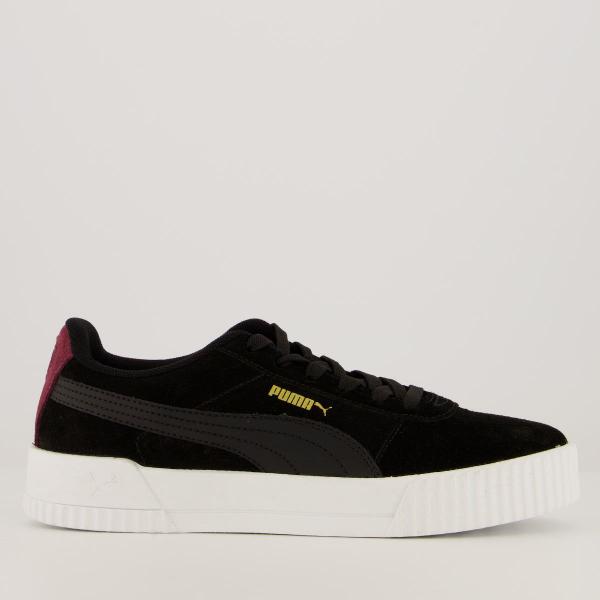 Tênis Puma Carina BDP II Feminino Preto Imagem de Tênis Puma Carina BDP II Feminino Preto