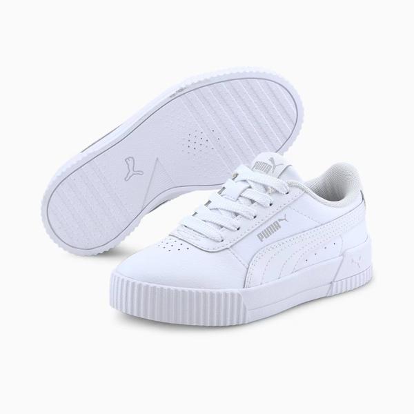 Imagem de Tênis Puma Carina Lux Conforto Branco Leve Original Feminino