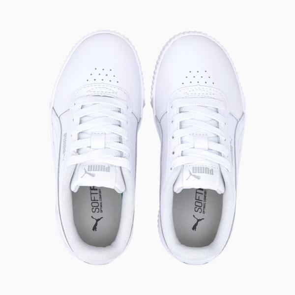 Imagem de Tênis Puma Carina Lux Conforto Branco Leve Original Feminino