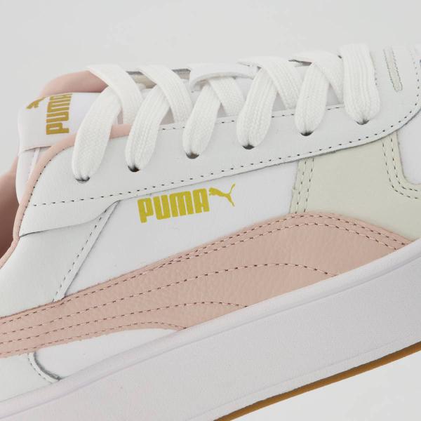 Imagem de Tênis Puma Carina Street BDP Feminino Branco e Rosa