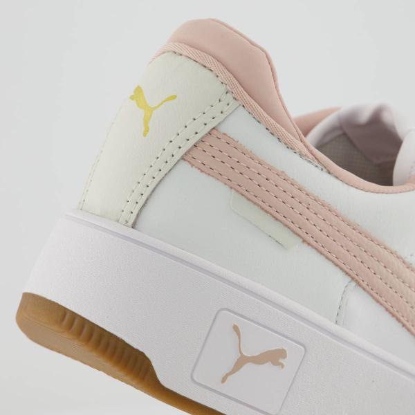 Imagem de Tênis Puma Carina Street BDP Feminino Branco e Rosa