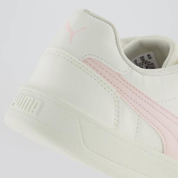 Imagem de Tênis Puma Caven 2.0 BDP Feminino Branco e Rosa