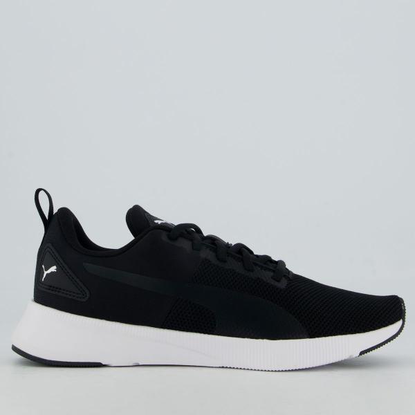 Tênis Puma Flyer Runner Feminino Preto e Branco Tênis Puma Flyer Runner Feminino Preto e Branco
