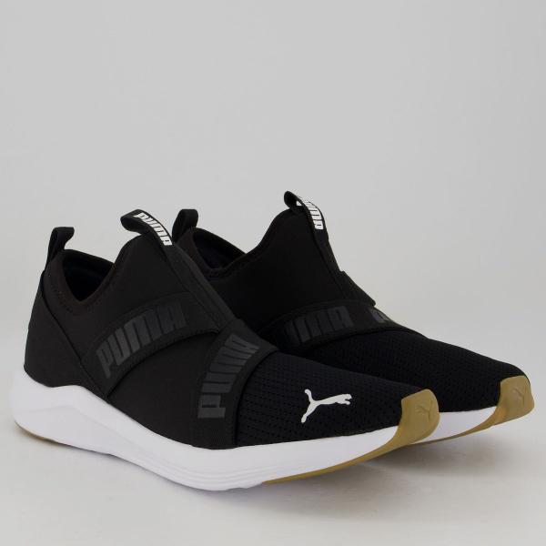 Tênis Puma Prowl Slip-On AOP Feminino Preto Tênis Esportivo