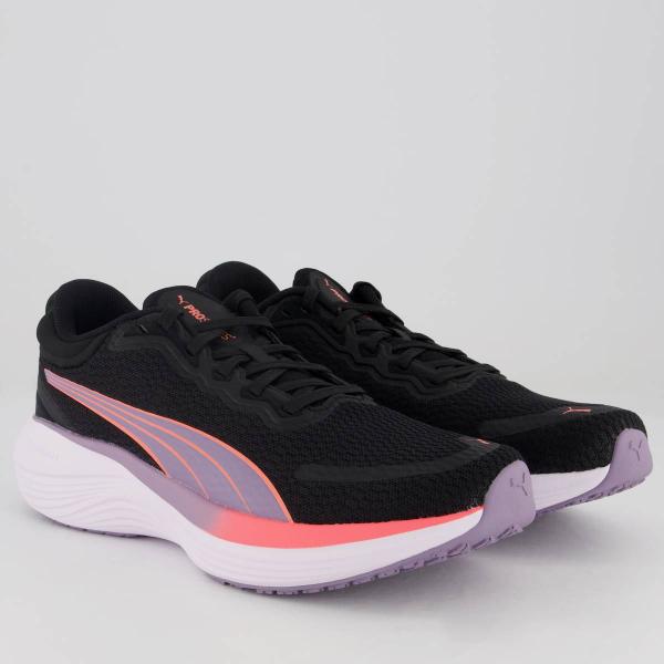 Imagem de Tênis Puma Scend Pro Feminino Preto e Rosa