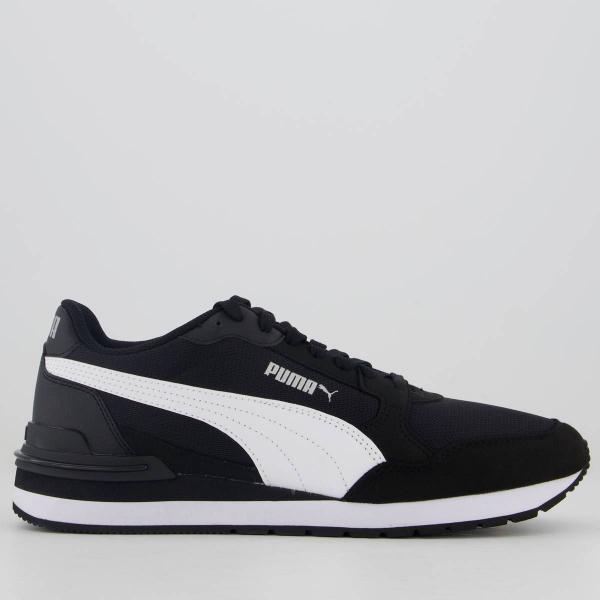 Imagem de Tênis Puma ST Runner V4 Mesh Preto e Branco