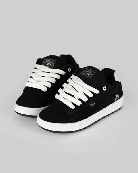 Tênis Qix Chorão Pro Model Allan Mesquita Preto Branco Tênis