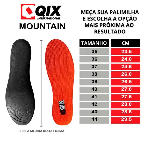 Imagem de Tênis Qix Mountain Preto Grafite Original