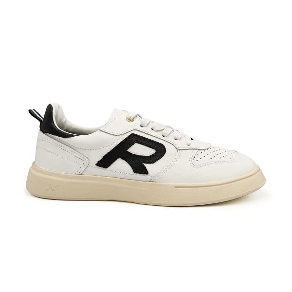 Tênis Reserva Go Type R Classic Masculino Couro Branco Preto