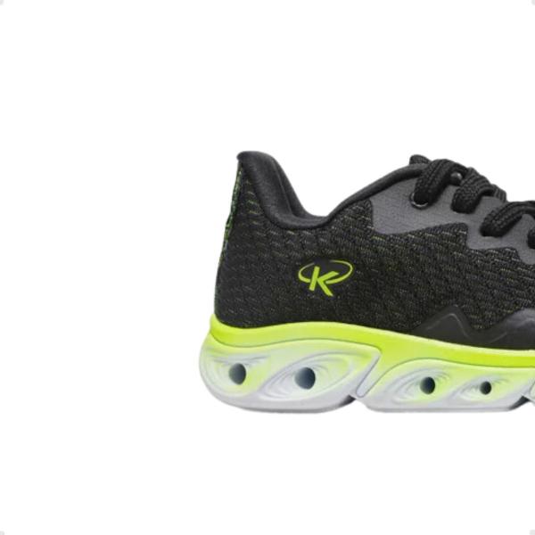 Imagem de Tênis Running Infantil Kidy K-360 Energy Preto E Verde