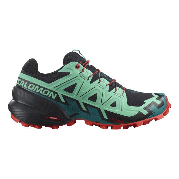 Imagem de Tênis Salomon Speedcross 6 Feminino - Verde / Vermelho