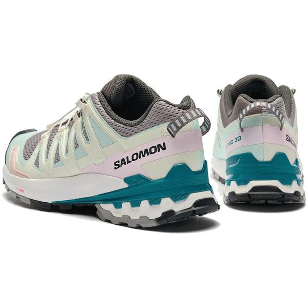 Imagem de Tênis Salomon XA Pro 3D V9 Gull-White-Bleached Aqua Lady