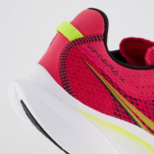 Imagem de Tênis Saucony Kinvara 14 Feminino Vermelho Rosado