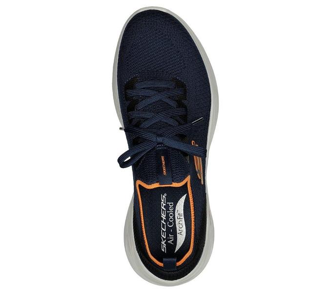 Imagem de Tênis Skechers Arch Fit Infinity Masculino - Marinho e Laranja