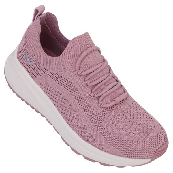 Imagem de Tênis Skechers Bobs Sparrow 2.0 Allegiance Crew Feminino - Rosa