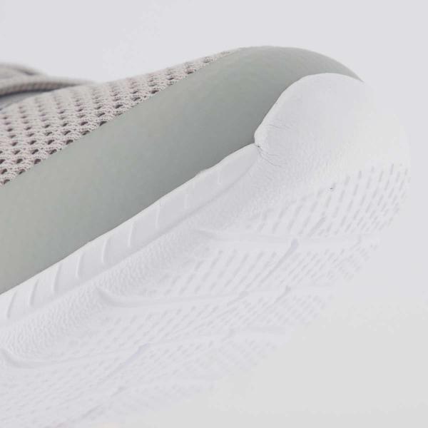 Tênis Skechers Bountiful Feminino Cinza e Branco Imagem de Tênis Skechers Bountiful Feminino Cinza e Branco
