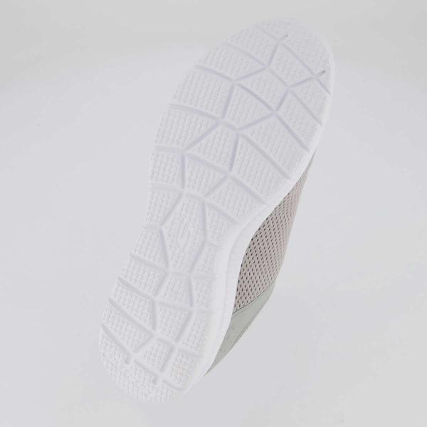 Tênis Skechers Bountiful Feminino Cinza e Branco Imagem de Tênis Skechers Bountiful Feminino Cinza e Branco