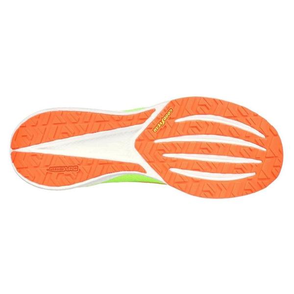 Tenis Skechers Go Run Speed Beast 172062 Gror Verde Laranja Imagem de Tenis Skechers Go Run Speed Beast 172062 Gror Verde Laranja