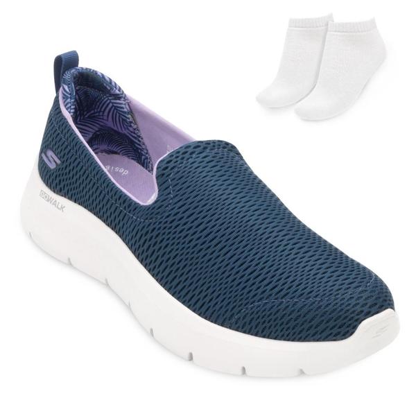 Imagem de Tênis Skechers Go Walk Flex e Meia SK24-89625