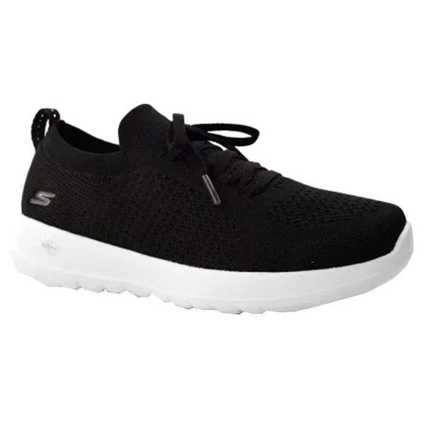 Imagem de Tênis Skechers Go Walk Joy Fresh View Feminino Preto/Branco