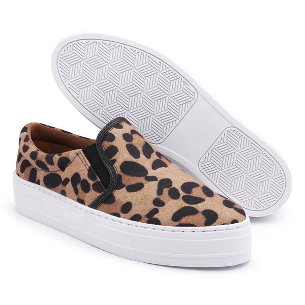 Imagem de Tênis Slip On Feminino Animal Print