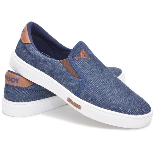 Imagem de Tênis Slip On Masculino Polo Joy Lona Confortável