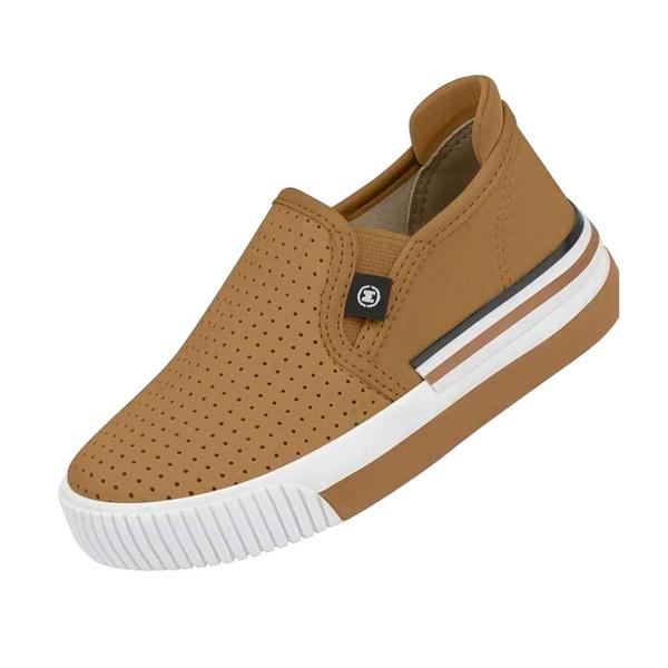 Imagem de Tênis Slip On Molekinho Menino 2615.100 Caramelo